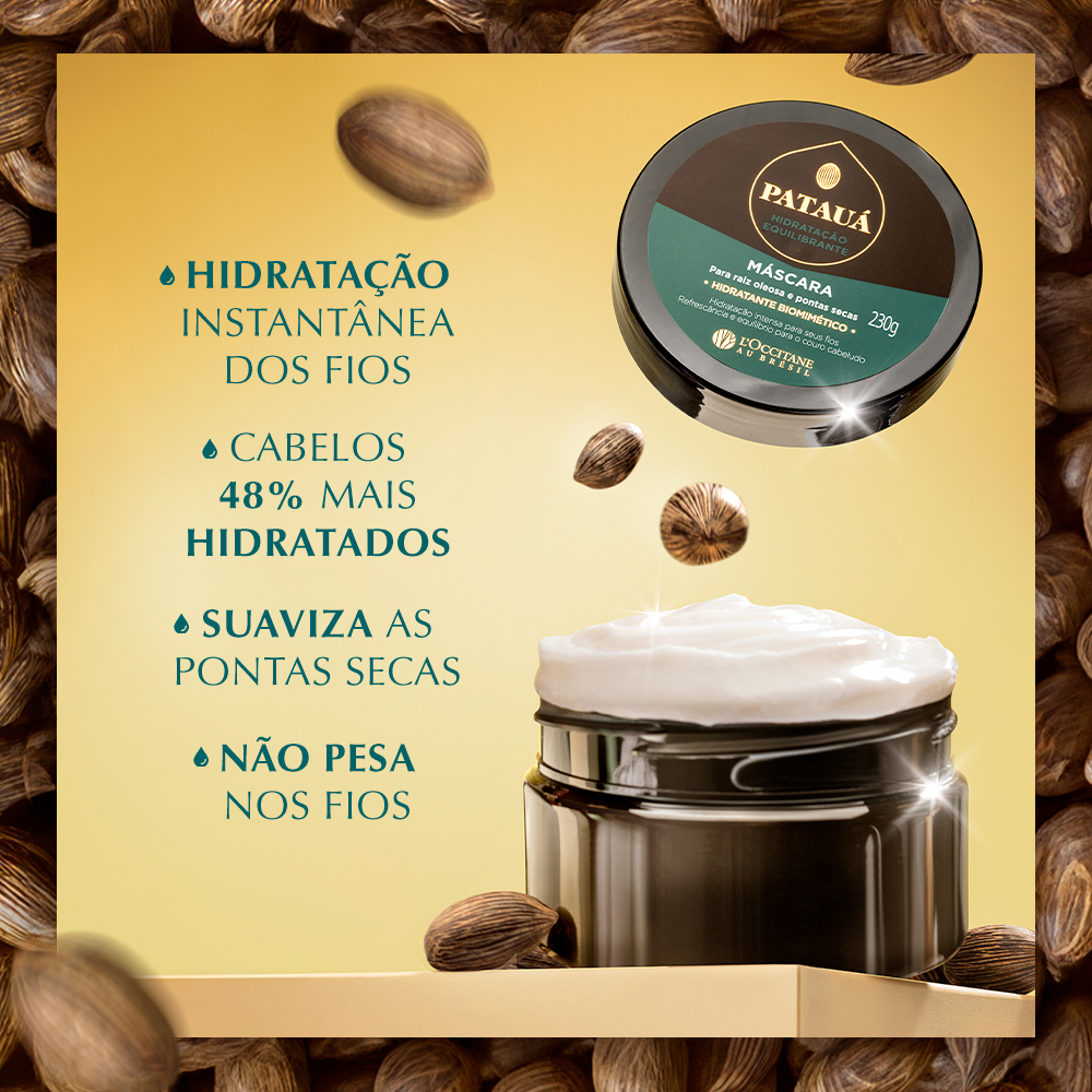Máscara Hidratação Equilibrante Patauá 230g, ,  large image number 1